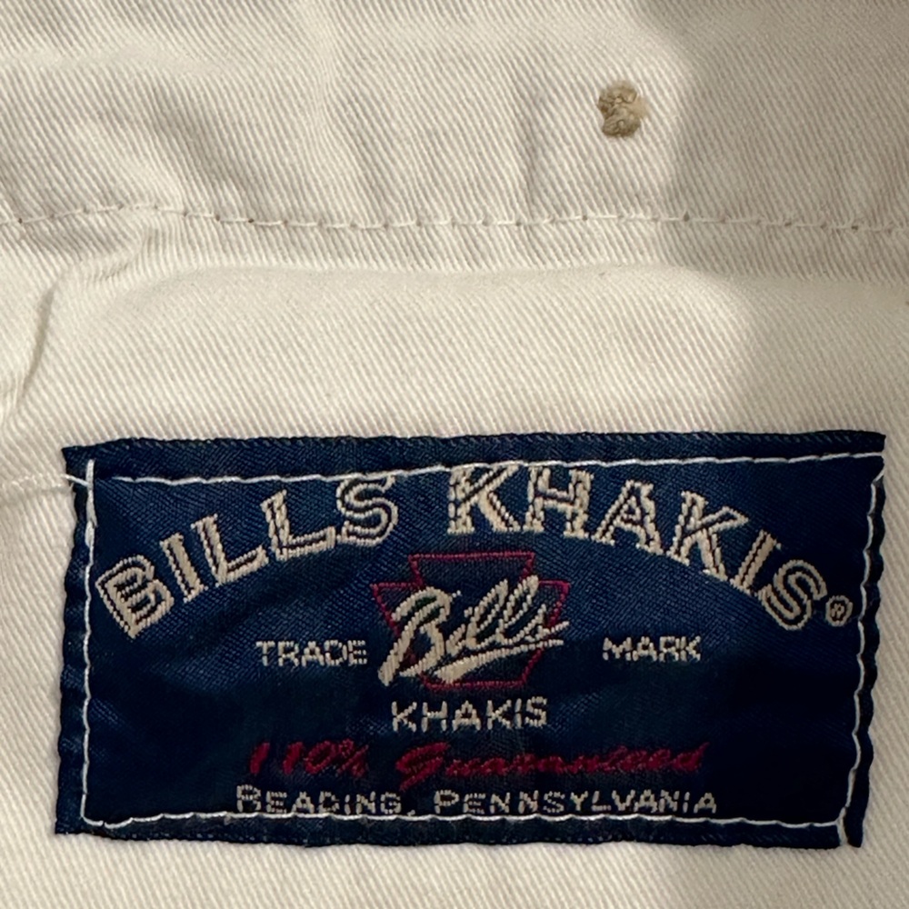 Bills Khakis Women's Pants Vintage Stripped Made in USA, Waist 32 - Picture 13 of 13